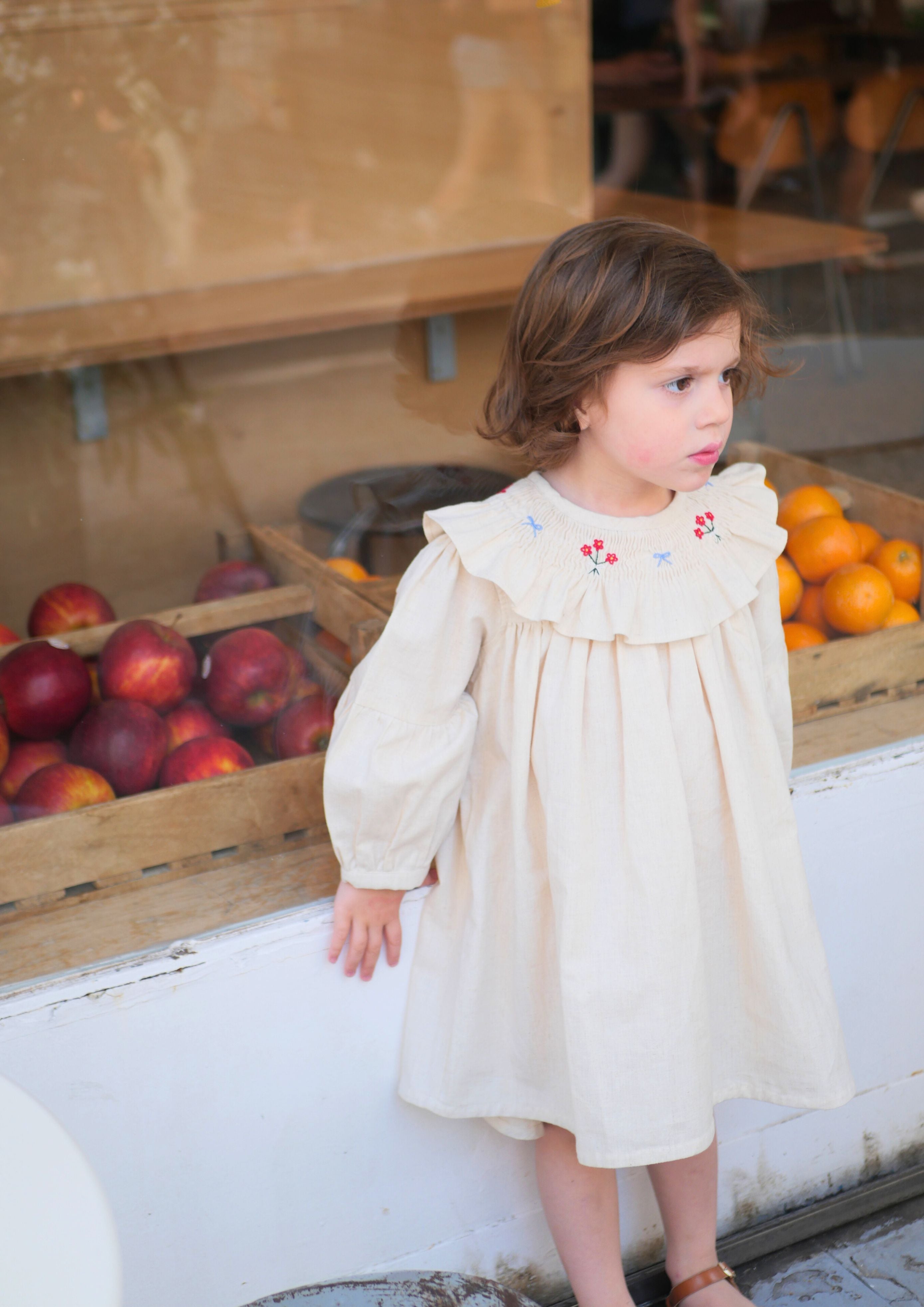 Robe Bianca - Lin écru