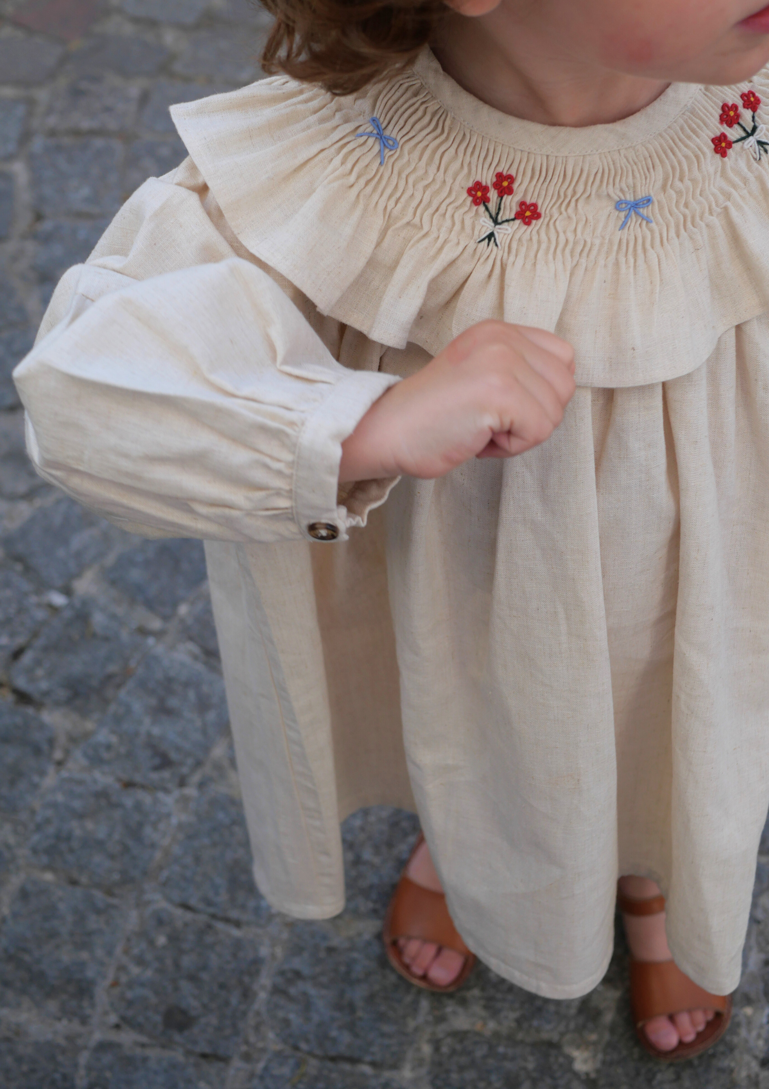 Robe Bianca - Lin écru