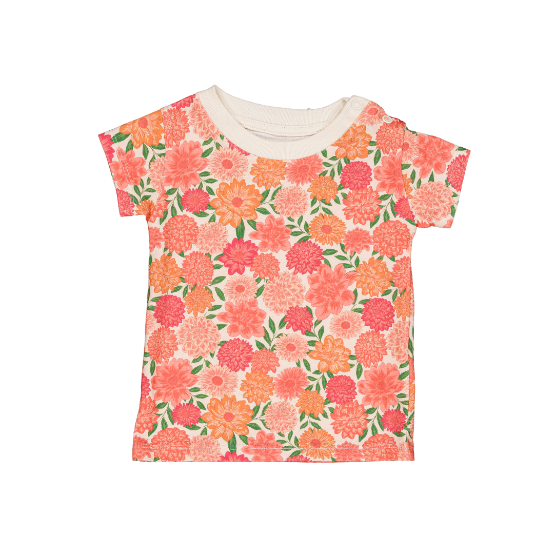 Tee-shirt Pivoine - coton biologique