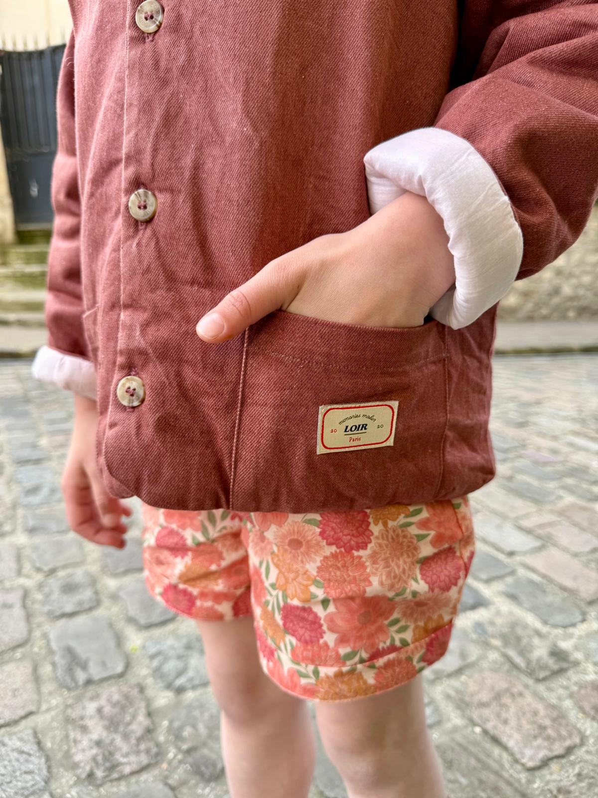 Veste Ysée - Denim terra