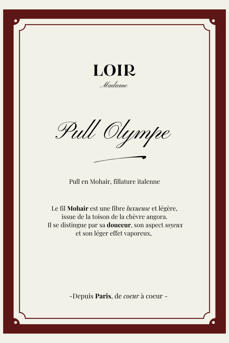 Pullover OLYMPE - Brun léger
