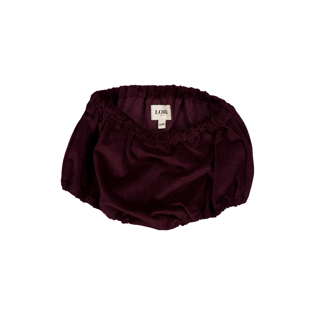 Bloomer ALICE - Velours Prune