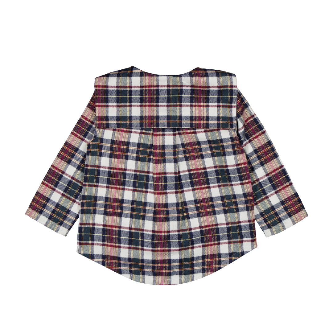 Chemise LORETTE - Tartan de Noël