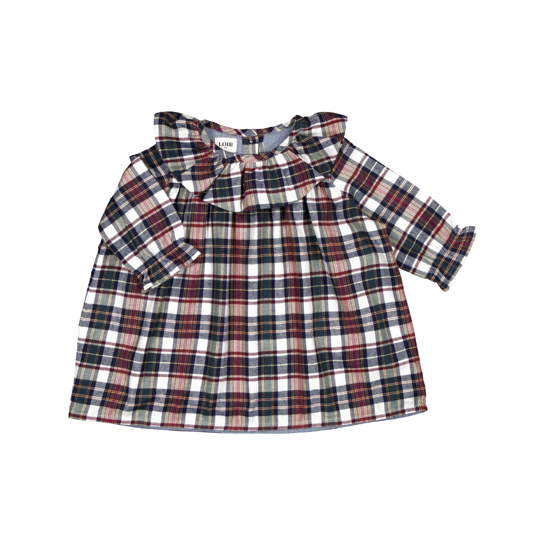 Robe Mary - Tartan de Noël