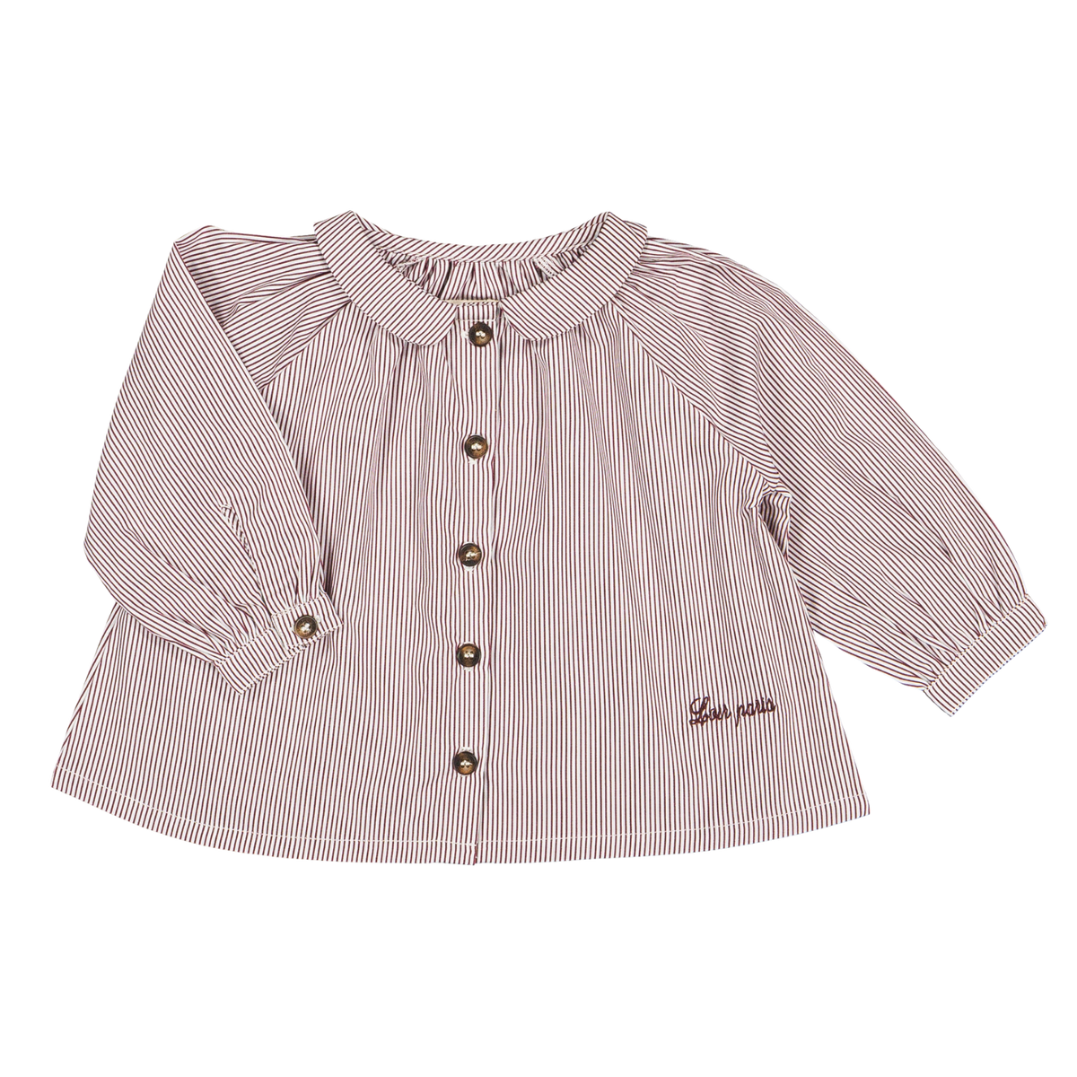 Chemise Cezanne - Rayures Bordeaux