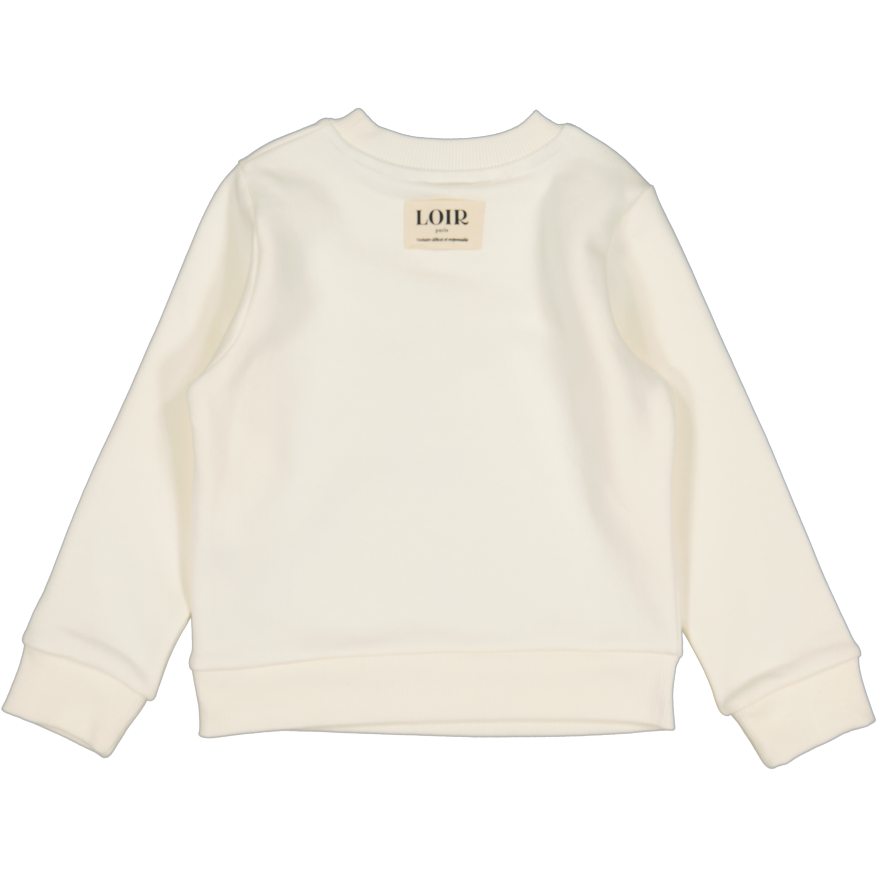 GRIMAUD Dormouse sweatshirt embroidered MILK