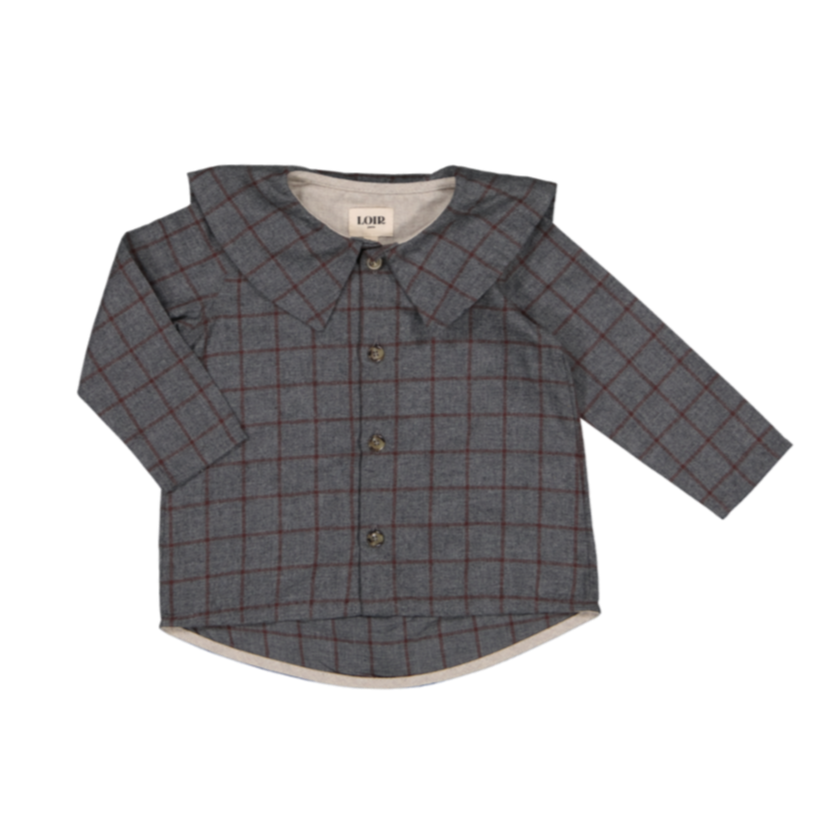 Chemise LORETTE - Carreaux gris