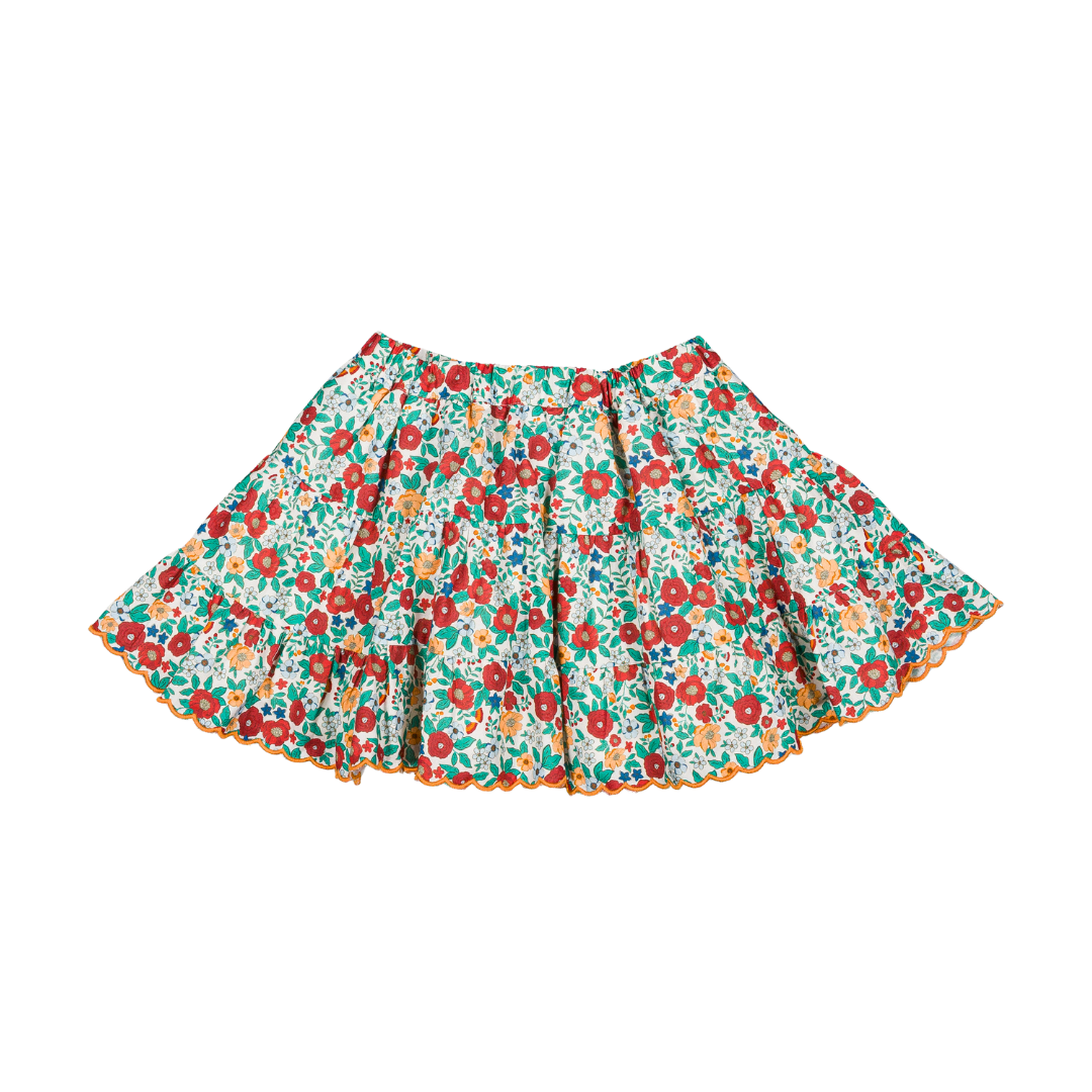 Jupe Bea - Coquelicot