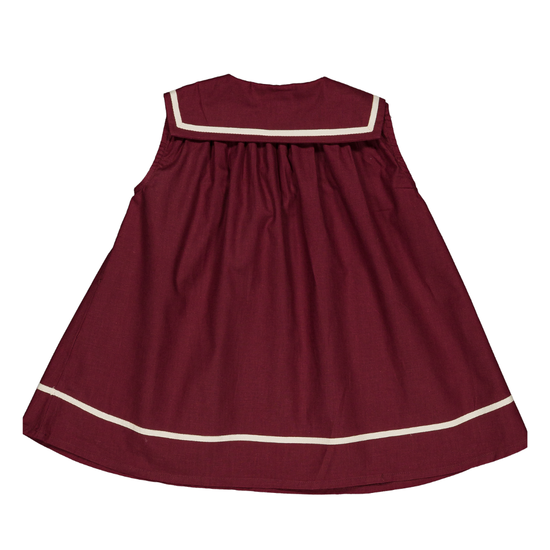 Robe Gabriella - Lin bordeaux