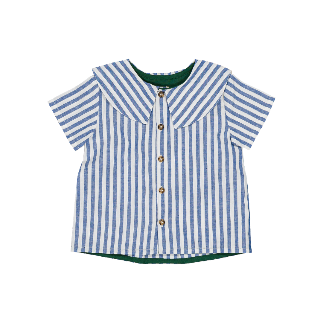 Chemise Lorette - Rayures bleues