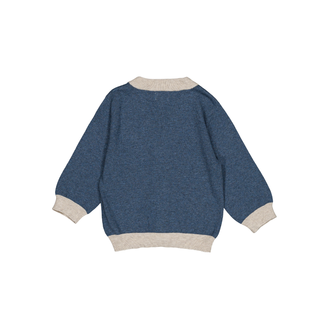 Cardigan Vassili - Bleu embrun